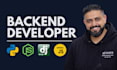 be your backend developer for  nodejs, nestjs and rest apis