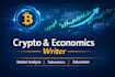 write professional crypto and economic articles