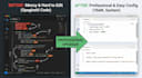 make your code professional with a config file system