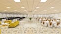 redesign banquet hall,event space layout,ballroom setup, wedding venue rendering
