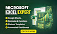 build custom excel spreadsheets templates, google sheets, dashboard, excel sheet