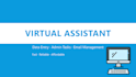handle your data entry and admin tasks