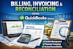 do billing, invoicing and reconciliation using quickbooks online