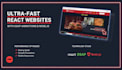 build a fast react or nextjs website with 95plus pagespeed score