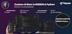create custom discord bot or telegram bot