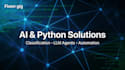 develop ai and python solutions for your project