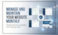 manage and maintain your website monthly