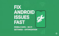 fix android settings and troubleshoot