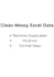 clean messy excel data remove duplicates and fix errors