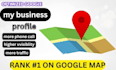 optimized google my business page local SEO gmb ranking