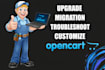 fix opencart bugs, errors or issues