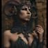 paint a dark fantasy portrait