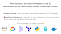 implement and deploy backend infrastructure