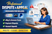 write professional dispute, appeal, and case messages