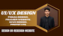 ui ux design, figma design website,design or redesign