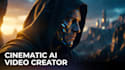 create ai generated cinematic video and ai animation