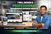 design a professional squarespace business website