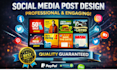 design a square social media post