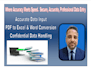 provide accurate, fast, and reliable data entry services