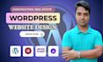 build a premium wordpress construction, roofing, contractor, handyman website