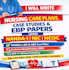 expertly handle nursing care plans, case studies and ebp work