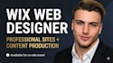 design a professional wix website