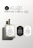 luxury perfume packaging with logo and label design