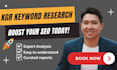 do SEO keyword research for low competition ranking