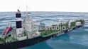 do 3d industrial ship animation oil tanker explainer and technical visualization
