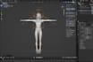 create 3d model, rigging in blender, cinema 4d, vrchat, iclone 8, animation, mmd