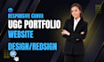 design canva ugc portfolio website, redesign canva website, canva landing page