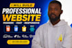 design a modern static website