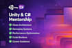 teach you professional unity game development, c sharp, and system architecture
