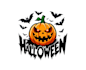 create wonderful and excellent halloween logo design