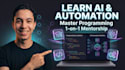 teach you ai and programming step by step with real projects
