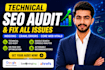 technical SEO, audit and fix gsc, indexing, and crawl errors