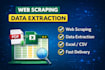 do manual web scraping and data collection