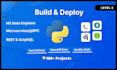 build scalable python backend in fastapi, flask, django