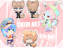 draw, design characters anthro, human, chibi, etc