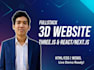 create an interactive 3d website using three js and webgl