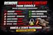 remove mugshots articles blogs leaked content arrest records