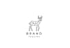 do clean premium line art logo design