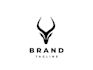 create minimal line art logo design