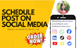 schedule your post on facebook and instagram