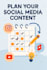 create content ideas and schedule posts to grow your social media