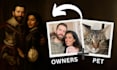 make heartwarming owner and pet portraits