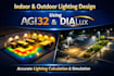do indoor and outdoor lighting design and calculation using agi32 or dial