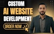 build custom website design and ai chatbot as full stack website developer