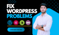 fix wordpress issues, wordpress bug fix