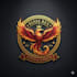 do custom phoenix logo that symbolizes rebirth and strength